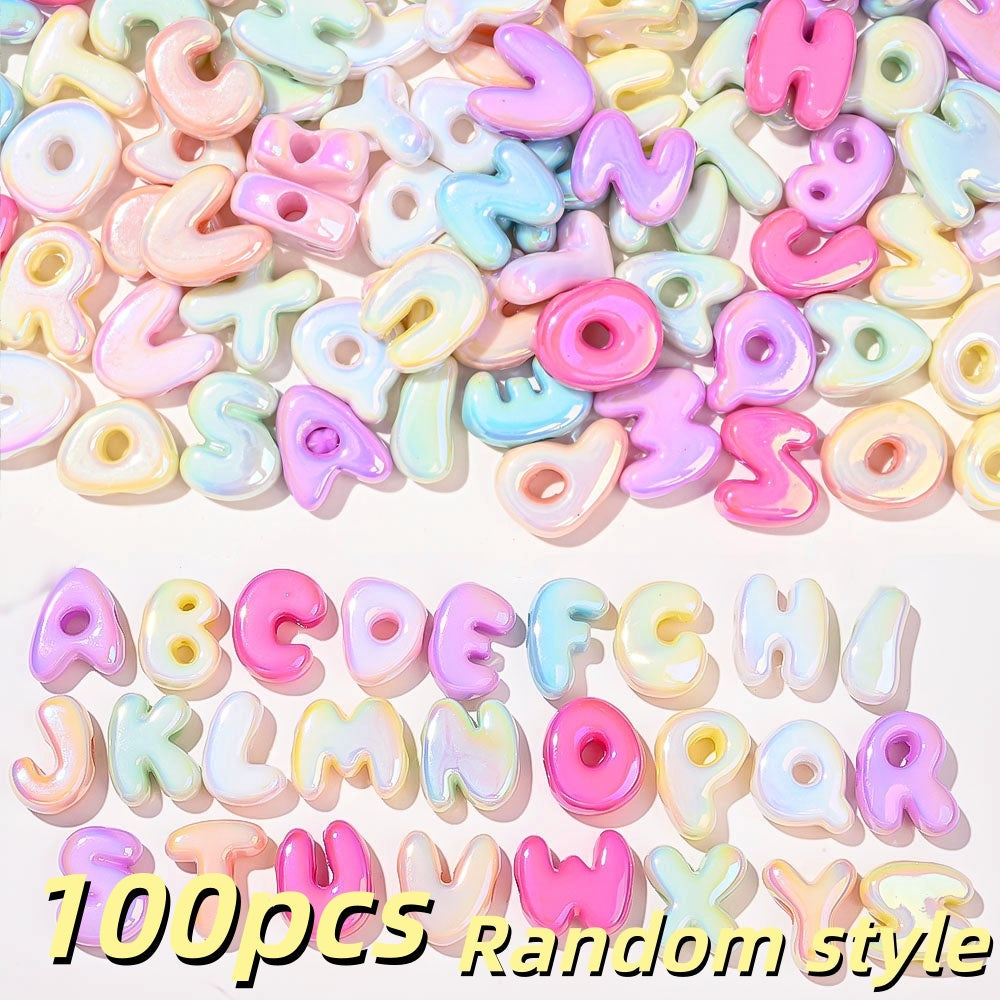 Acrylic Alphabet Letter Beads