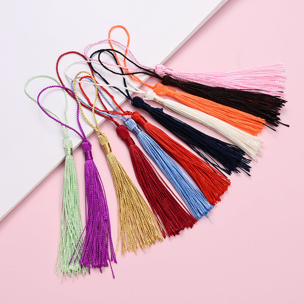 Vibrant Long Tassel Set