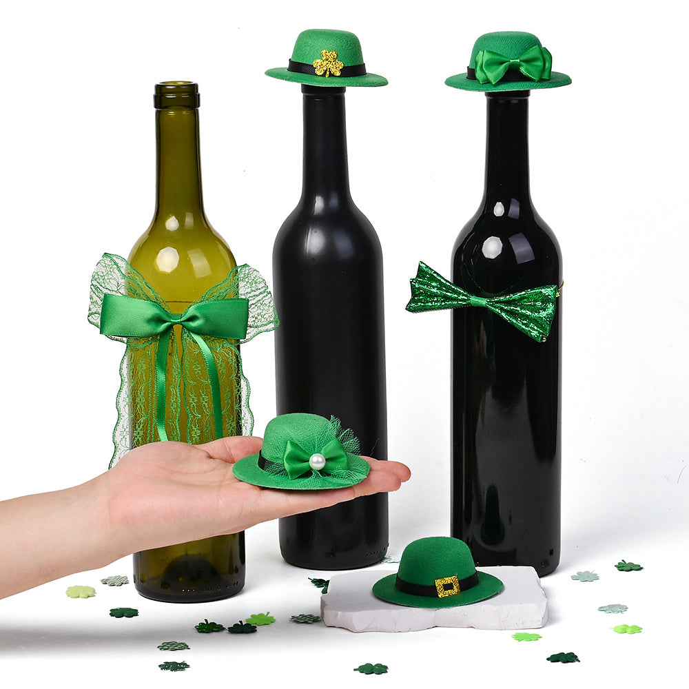Green Bow Tie Cloth Decorations