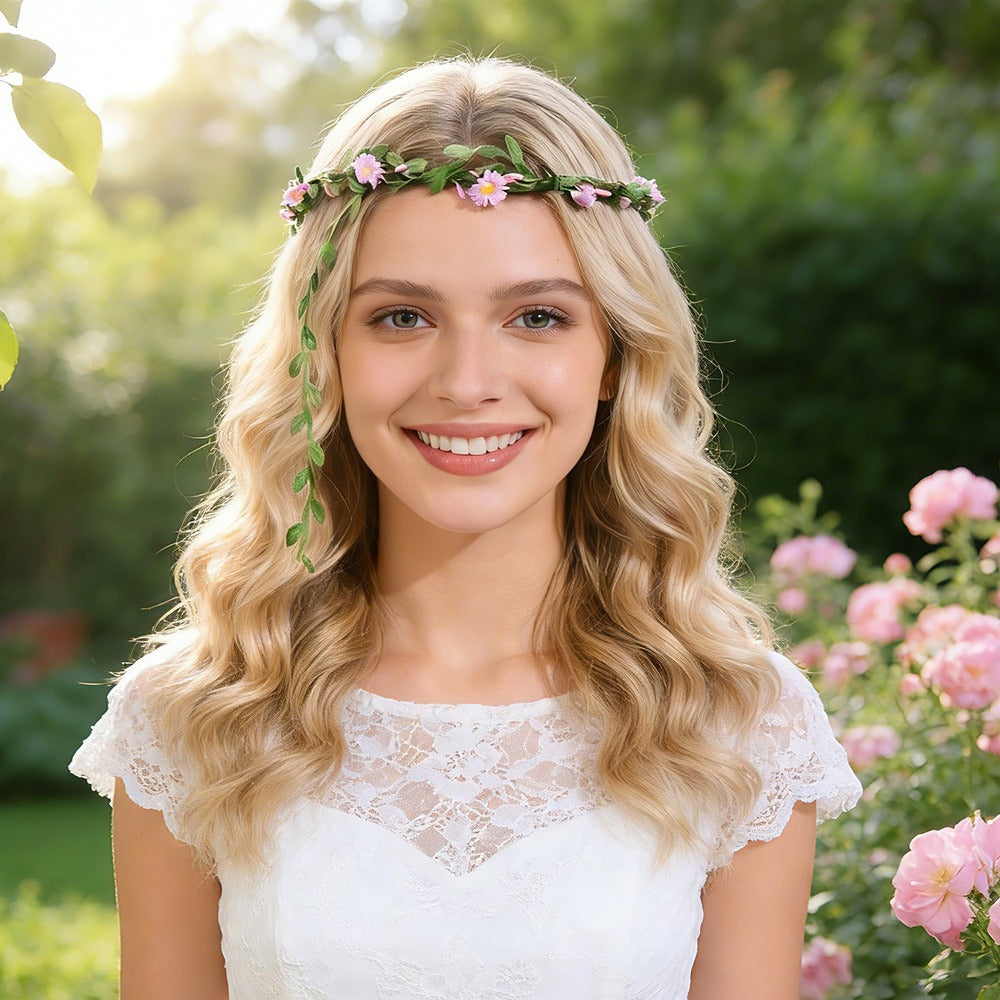 Bohemian Flower Crown Headband