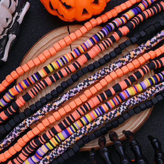 Polymer Clay Strips Halloween Colors