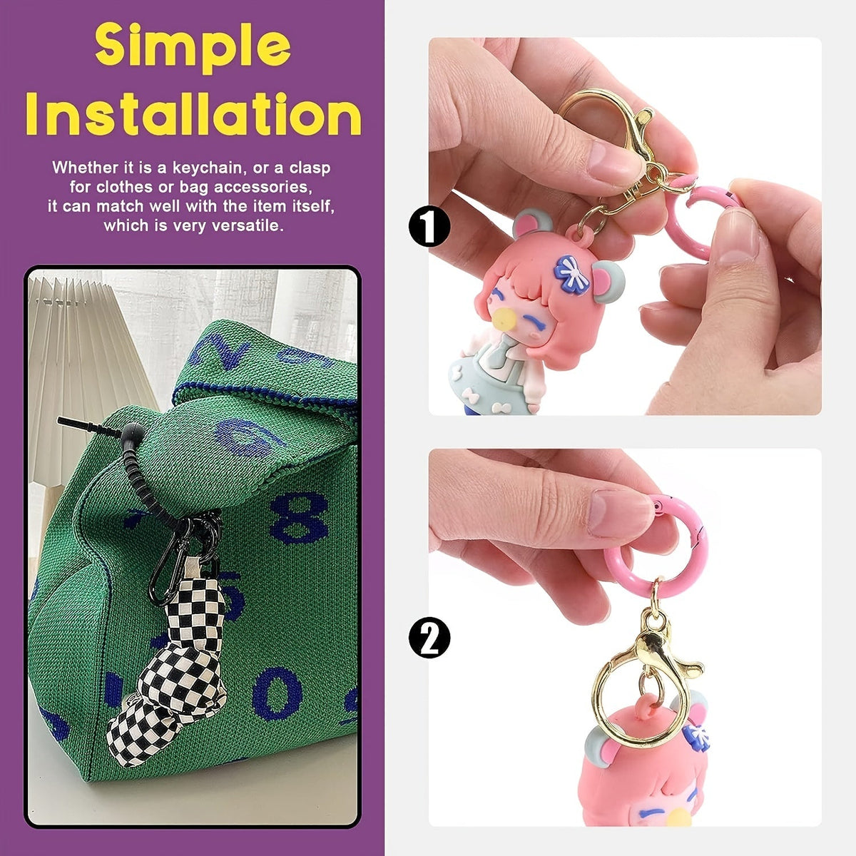 O-Ring Lobster Buckle Hooks