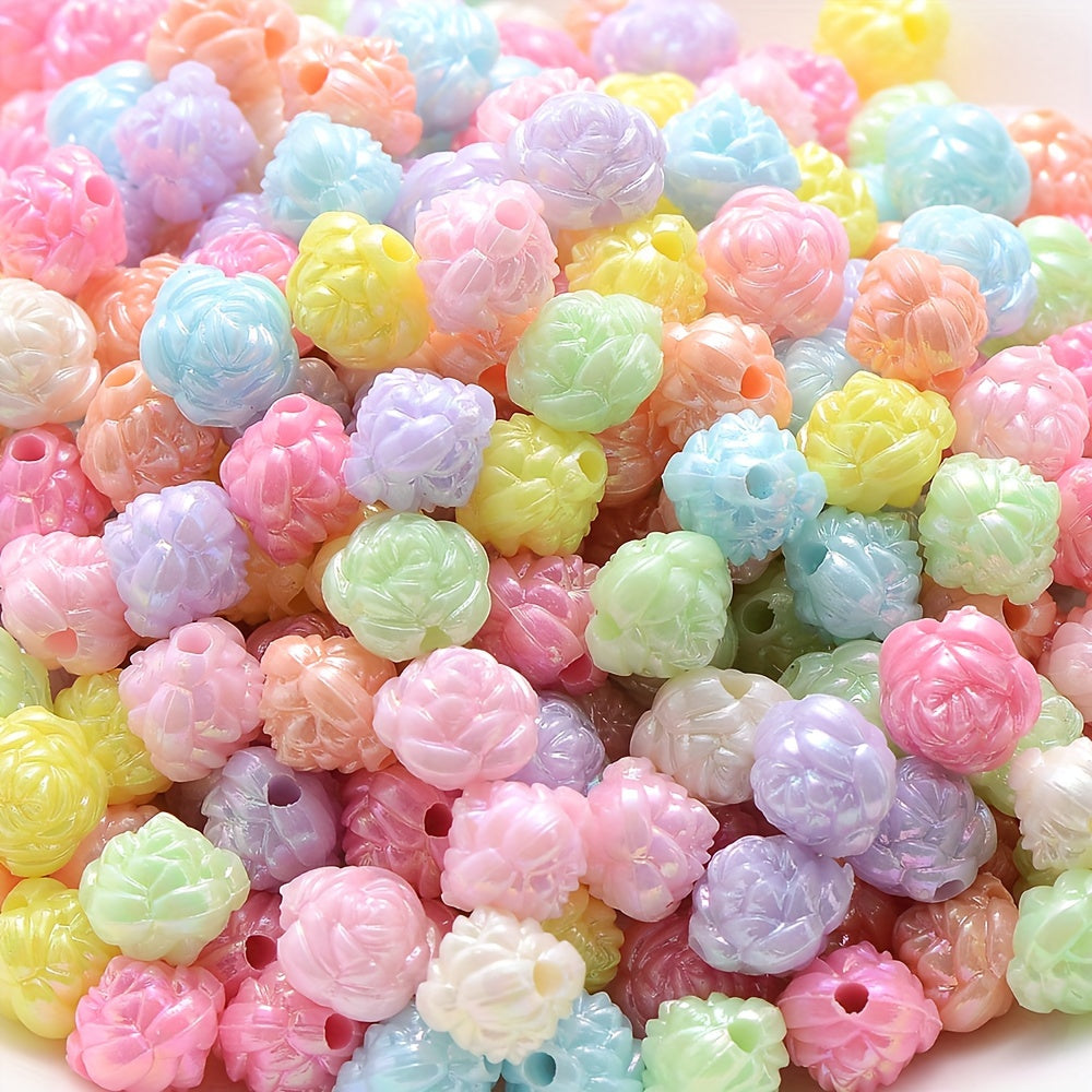 Rose Acrylic Beads