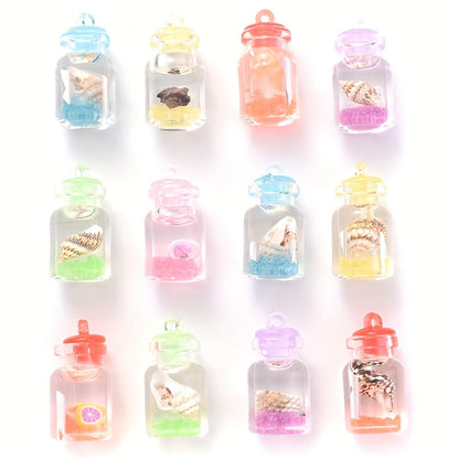 Luminous Bottle Macaron Pendants