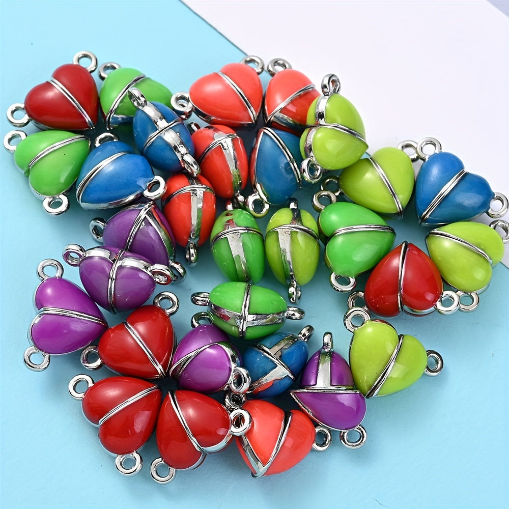 Luminous Heart Magnetic Clasps