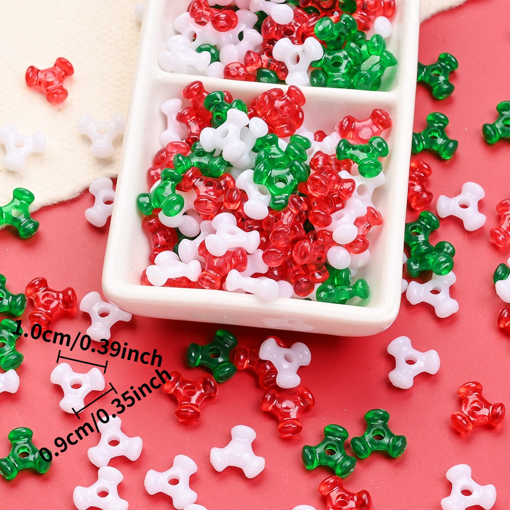 Christmas Triangle Beads