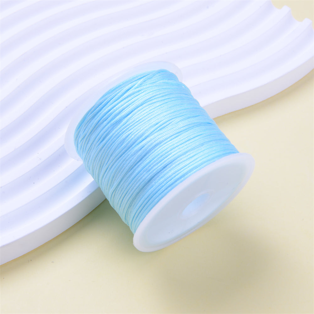 20m 0.8mm Colorful Nylon Chinese Knot Cord