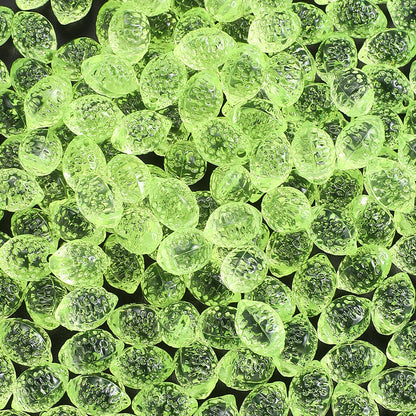 Clear Acrylic Lemon Beads