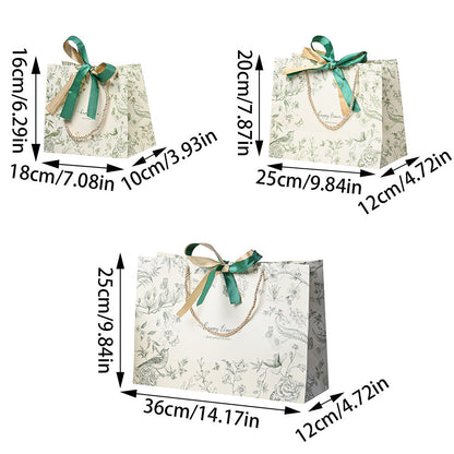 White Cardboard Tote Gift Bags