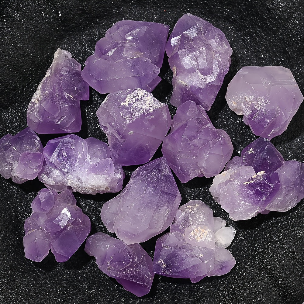 10g Purple Amethyst-Style Decorative Stone Mix