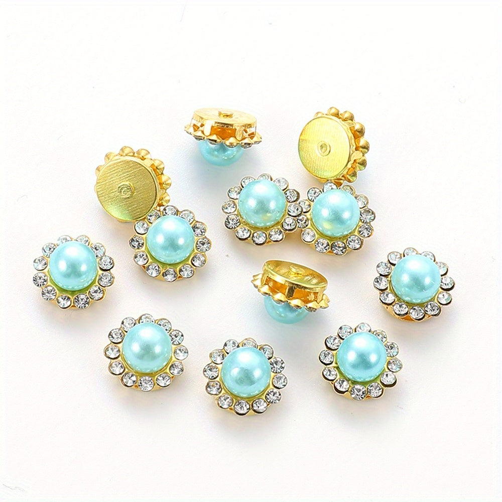 Acrylic Diamond Imitation Pearl Patches