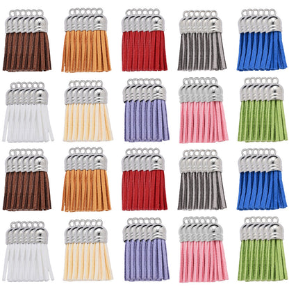 3.6 cm Mini Multicolor Cotton Fringe