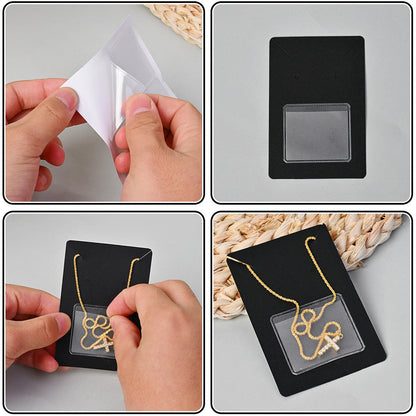 Self-Adhesive Necklace Display Cards