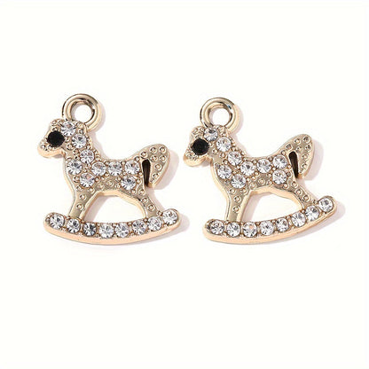 Golden Animal Alloy Pendant Set