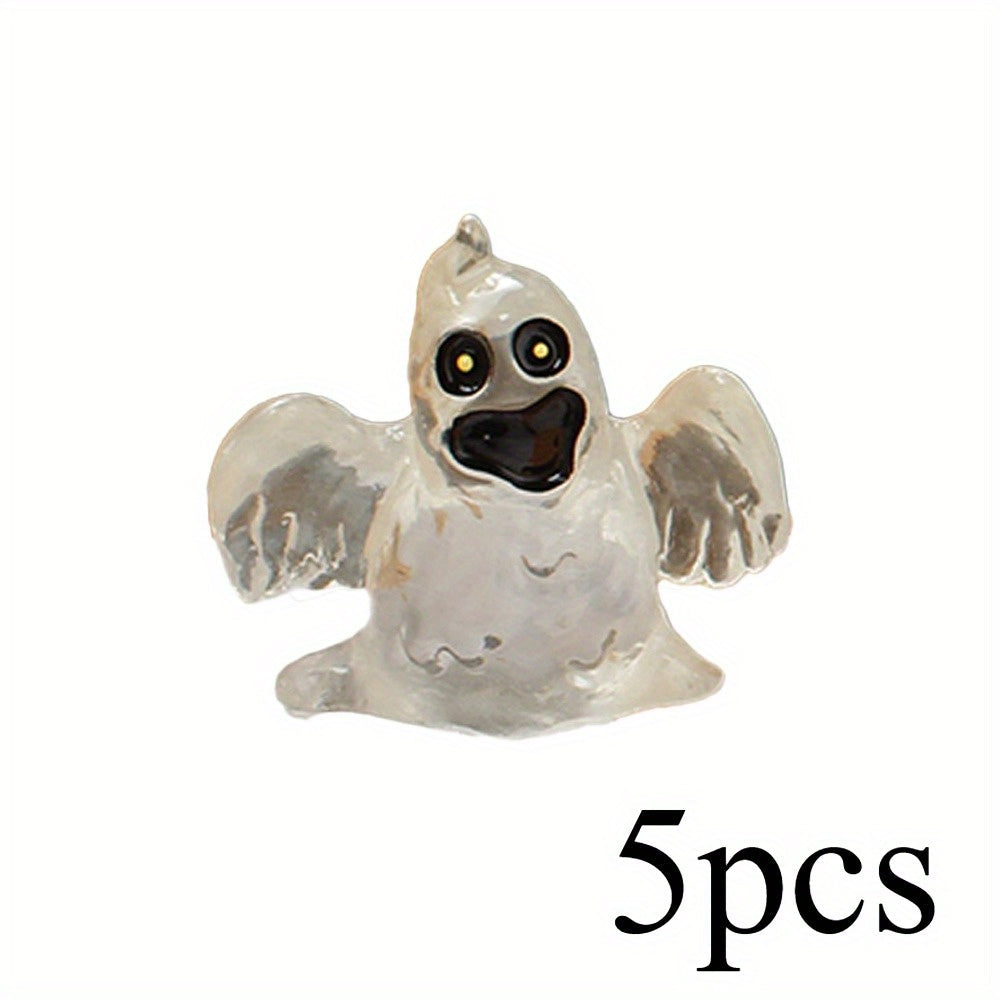 5-Piece Halloween Mini Resin Figurine Set