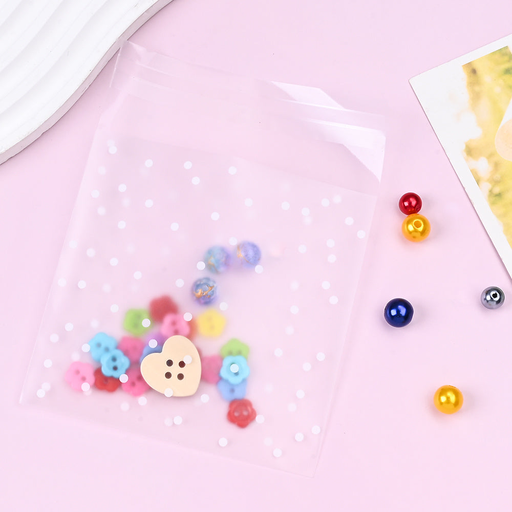 Frosted Self-Sealing Jewelry Bags