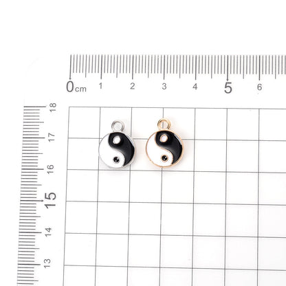 Yin Yang Alloy Pendants