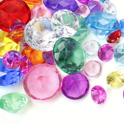 Shiny Acrylic Diamond Beads