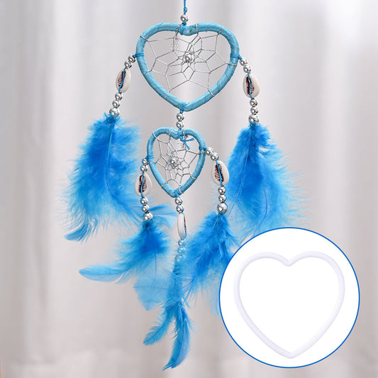 10PCS Heart-Shaped Decorative Pendant Set