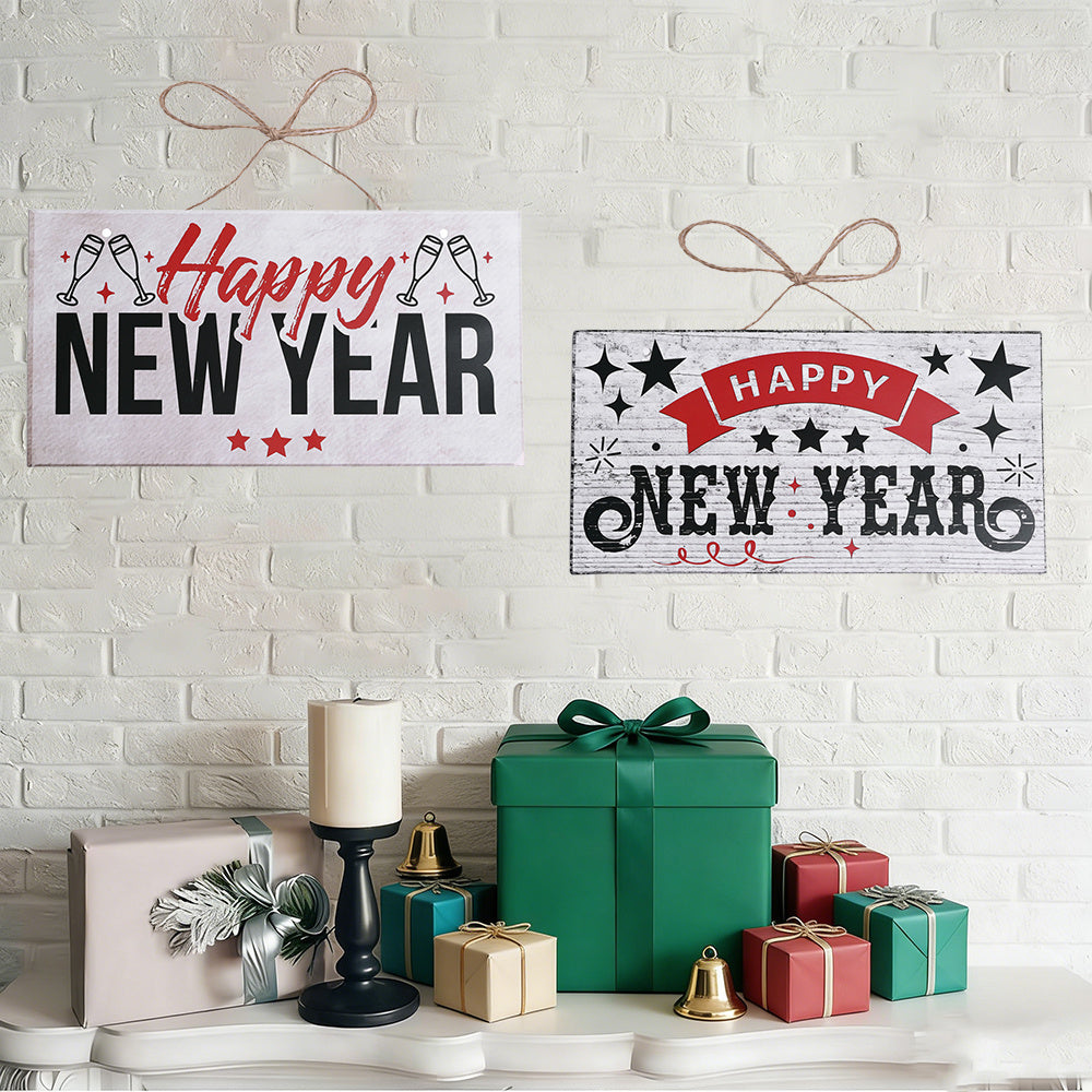 Mixed Paper Door Sign Pendants