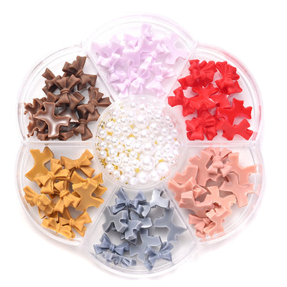 Bow Decorative Beads Set