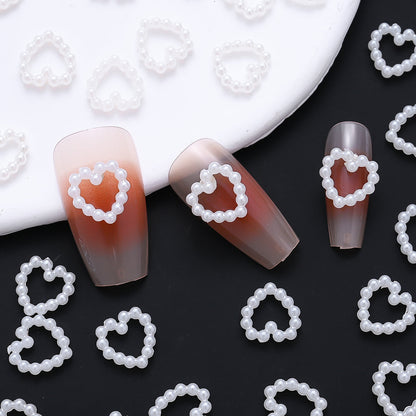 Love Acrylic Pearl Beads