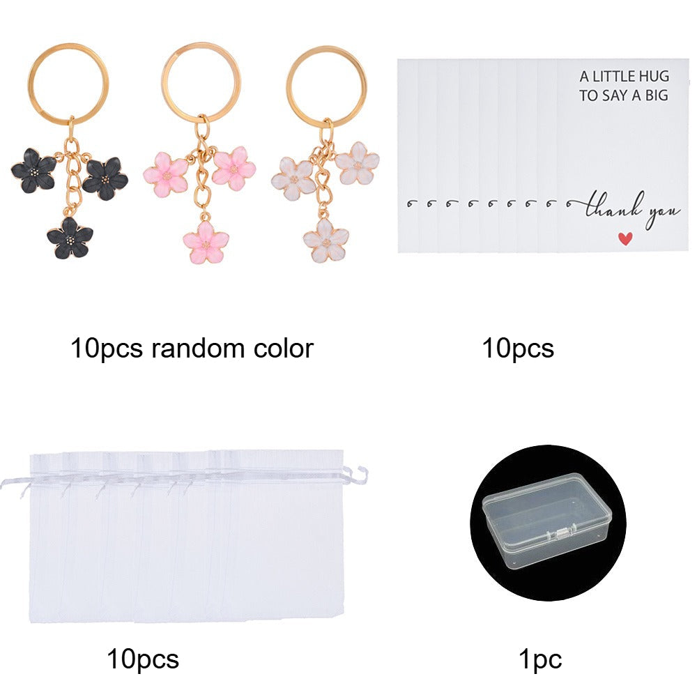 Flower Keychain Making Gift Set