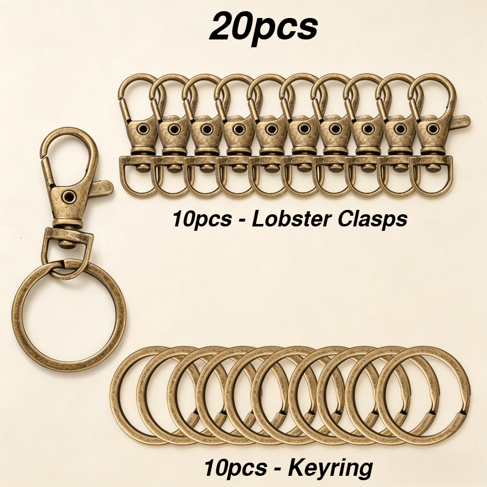 Alloy Keychain Making Kit