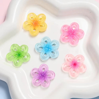 Gradient Flower Beads