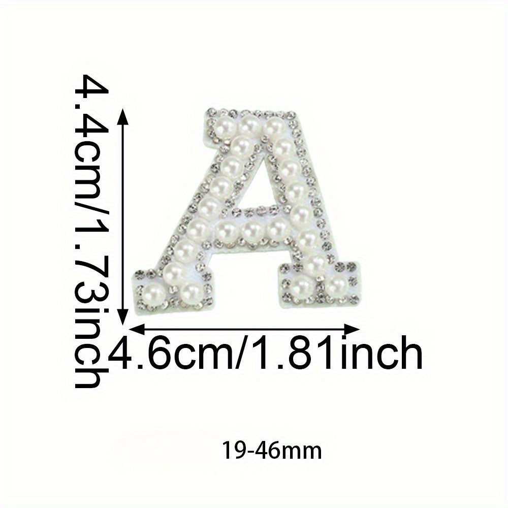 1PC Alphabet Letter Bead Patch