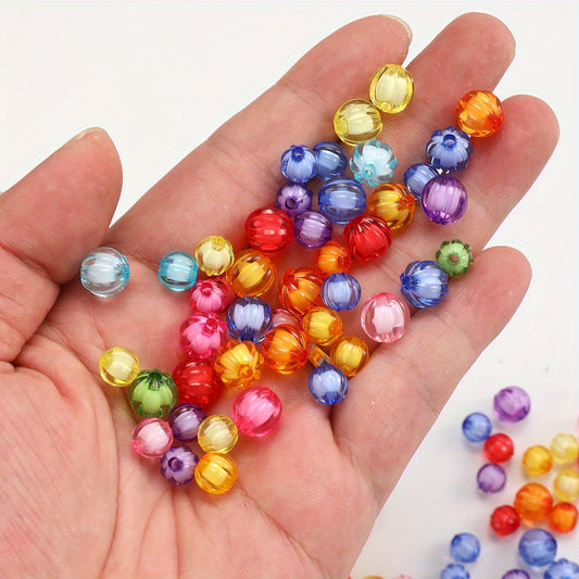 Acrylic Pumpkin Beads