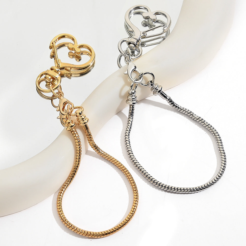 Blank Beadable Keychain Set