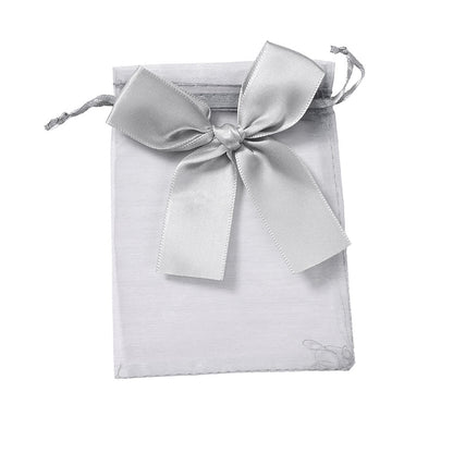 10PCS Organza Drawstring Gift Bag Set with Bowknot