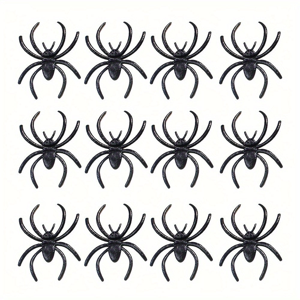Halloween Spider Fabric Beads