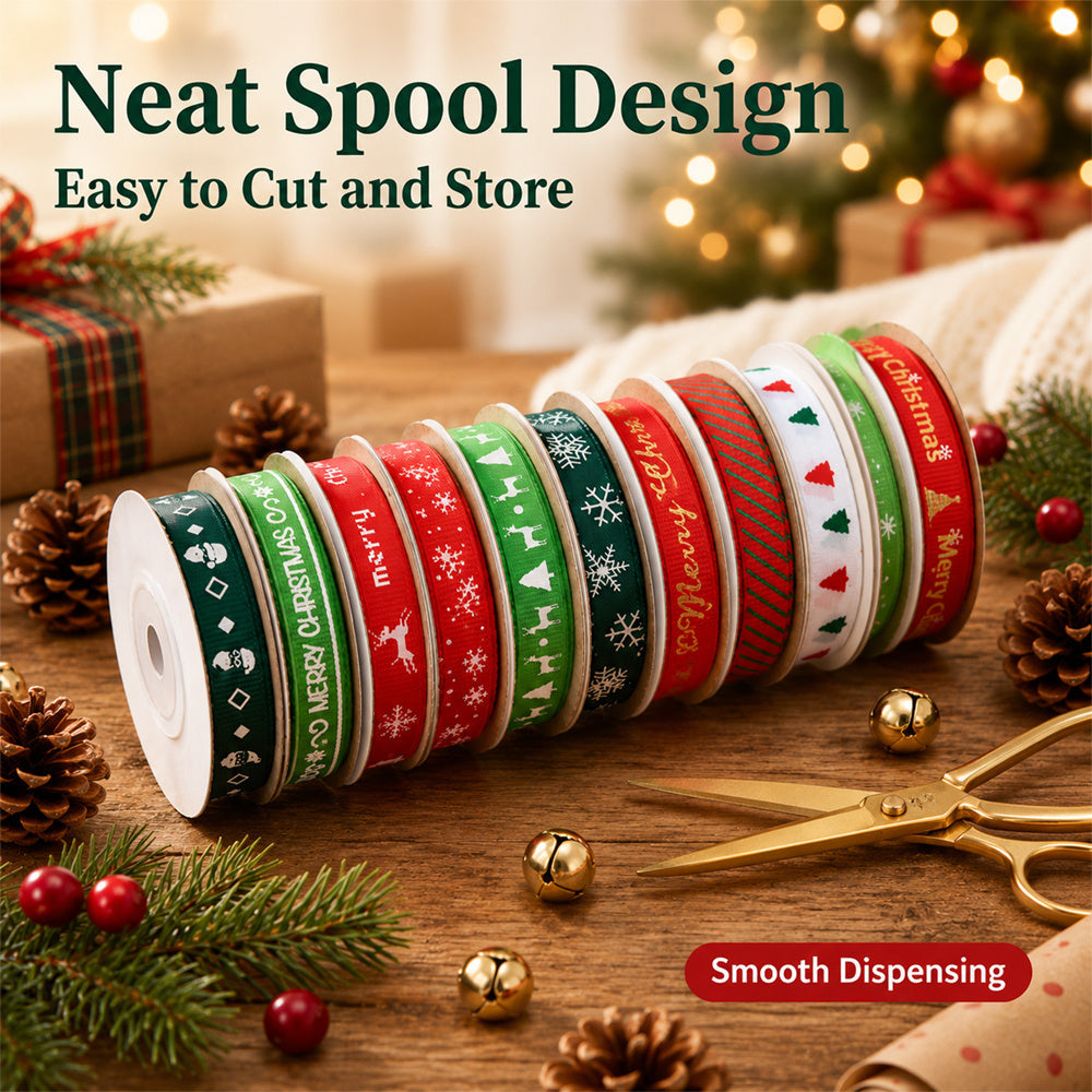 Christmas Grosgrain Ribbon
