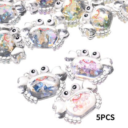Luminous Resin Pendant Charms