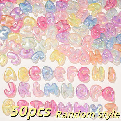 Acrylic Alphabet Letter Beads