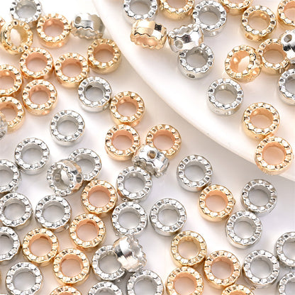 Round CCB Spacer Beads