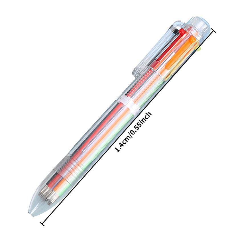 6-Color Ballpoint Pens