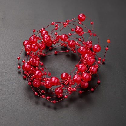 118.11 Inch Acrylic Round Bead Chain