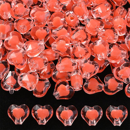 Acrylic Sweet Love AB Beads