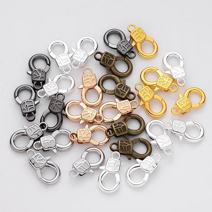 Mixed Color Metal Lobster Clasps