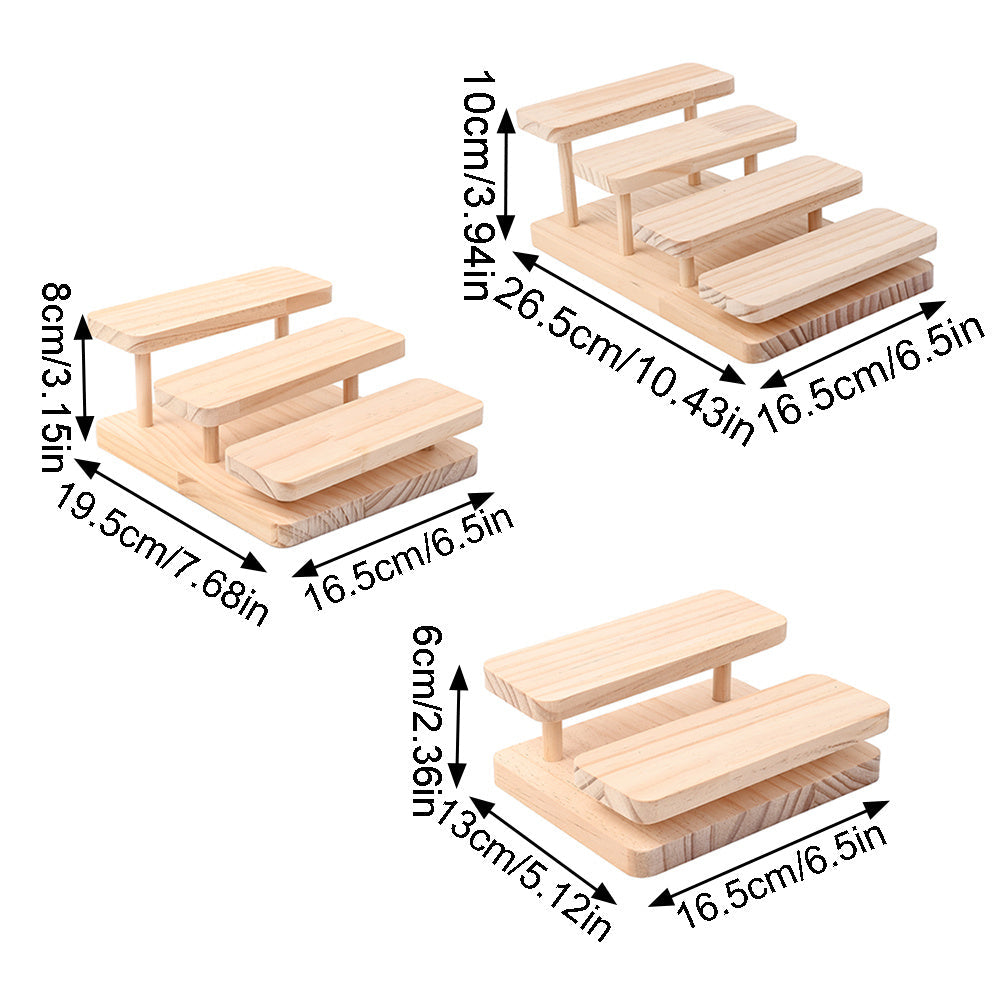 Wooden Jewelry Display Stand