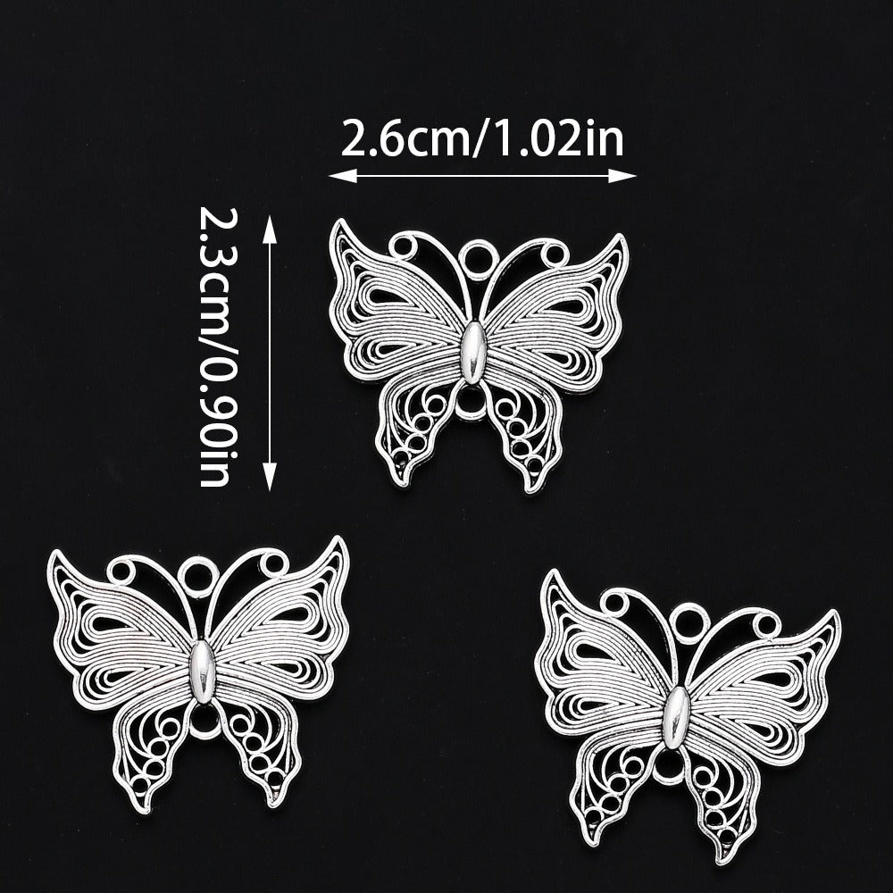 Vintage Butterfly Alloy Charms