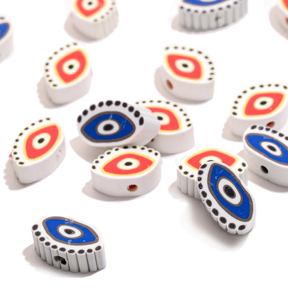 Evil Eye Polymer Clay Beads