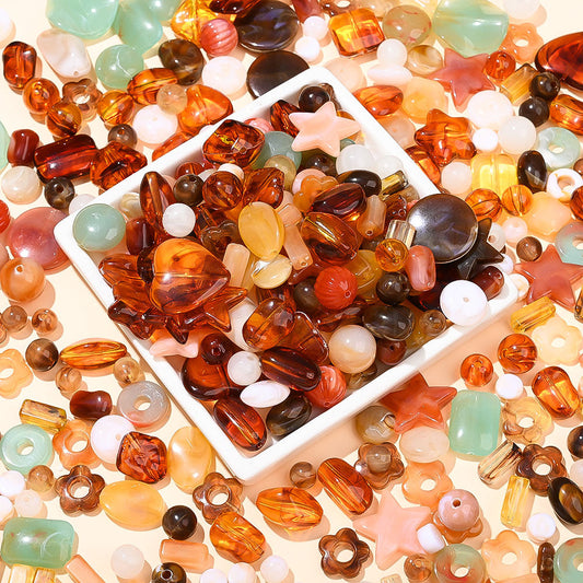 Mixed Acrylic Beads