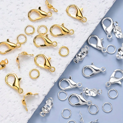 Alloy Lobster Clasp Connector Set