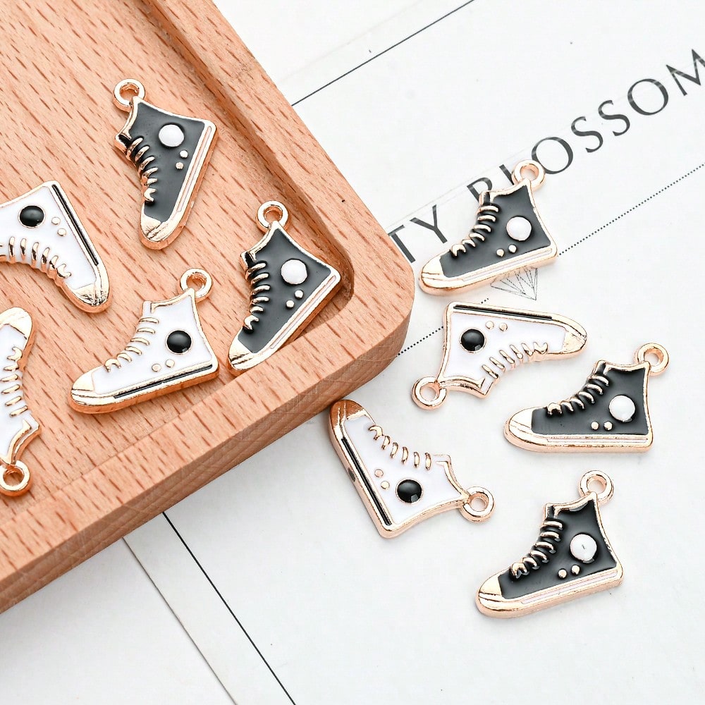 Canvas Shoe Alloy Charms