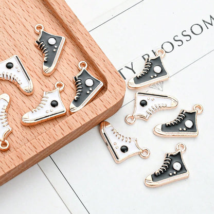 Canvas Shoe Alloy Charms
