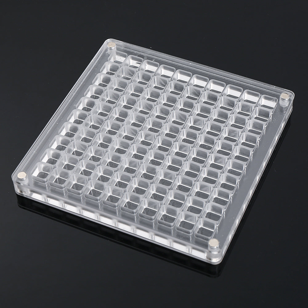 Transparent Multi-Compartment Plastic Display Box